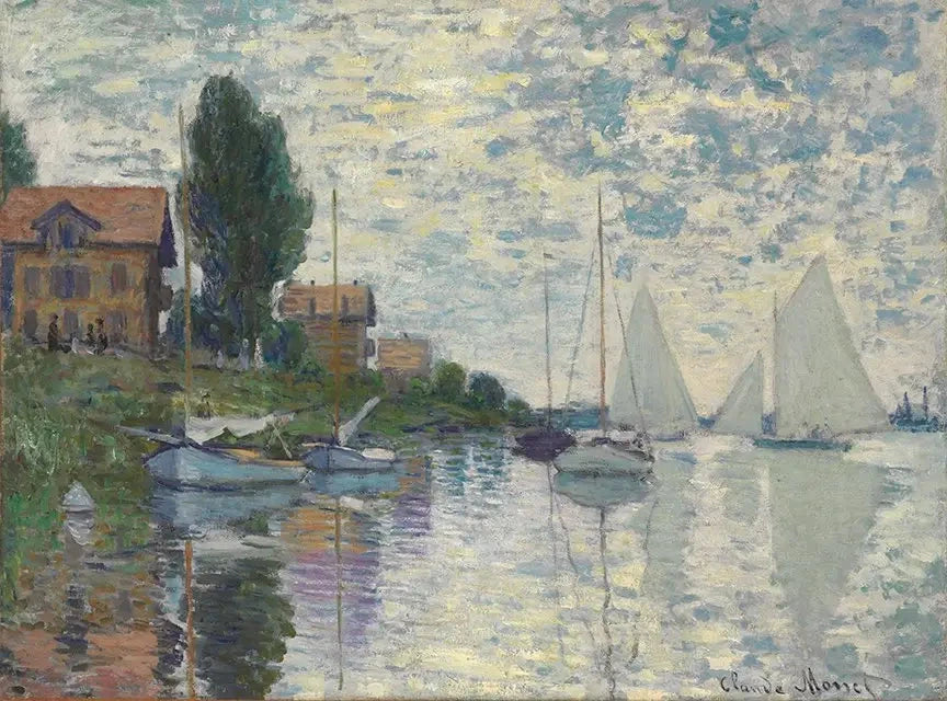 Al Petit-Gennevilliers W337 - Claude Monet