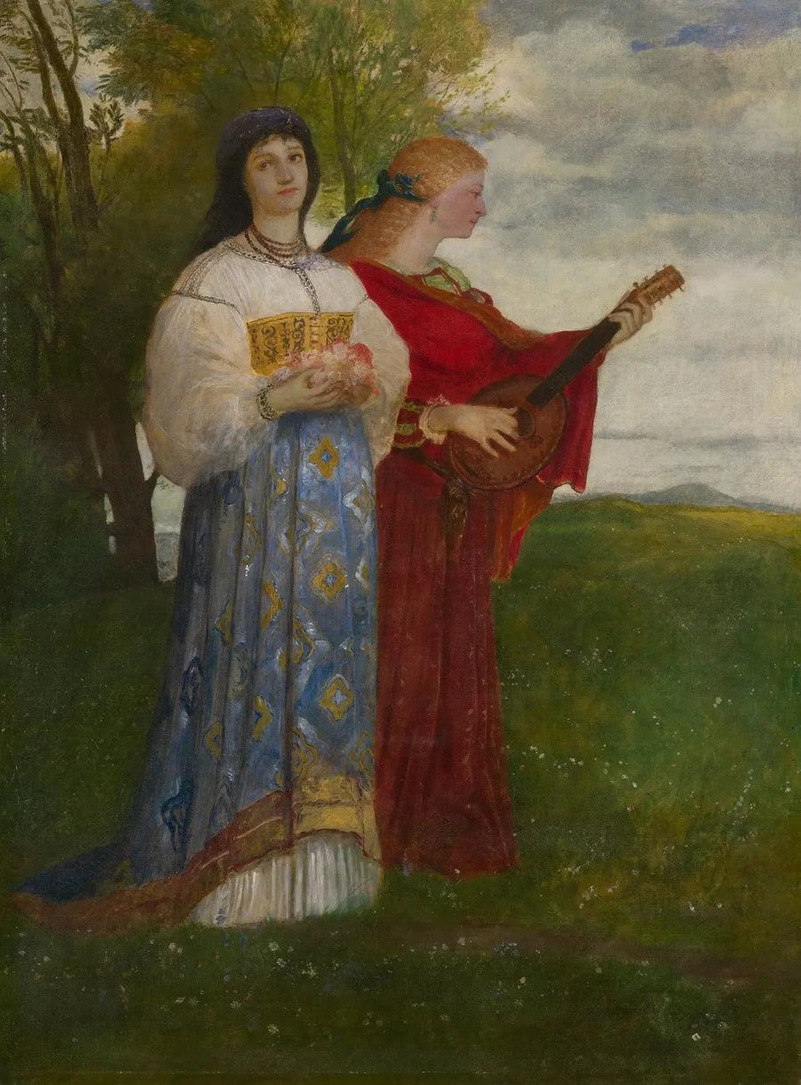 In primavera - Arnold Böcklin