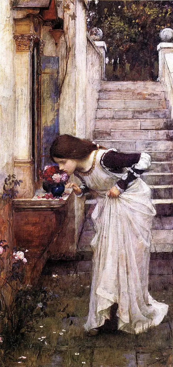 Al santuario - John William Waterhouse