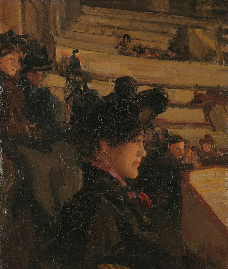 A teatro - Isaac Israels