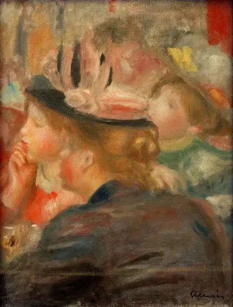 Al teatro - Pierre-Auguste Renoir