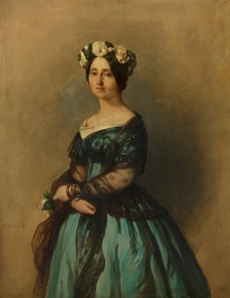Augusta di Sassonia-Weimar, principessa di Prussia, più tardi regina di Prussia e imperatrice tedesca (1811-1890) - Franz Xaver Winterhalter
