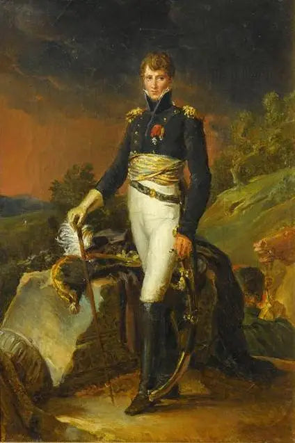 Auguste-Marie-François, baron Colbert de Chabannais (1777-1809), général - François Gérard image 2 reproduction d’œuvre d’art à l’huile