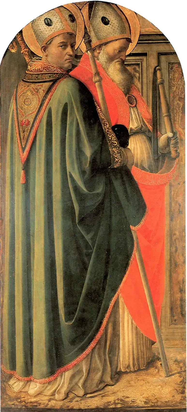 Agostino e Ambrogio, Dottori della Chiesa - Fra Filippo Lippi