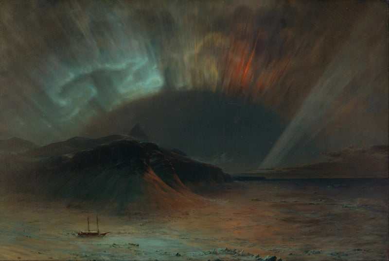 Aurora boreale - Frederic Edwin Church