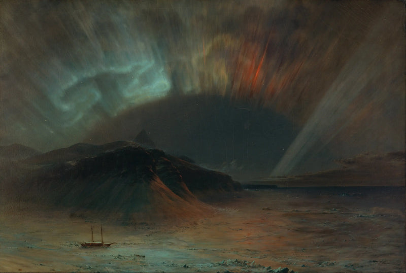 Aurora boreale - Frederic Edwin Church