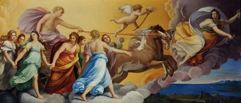Aurora e il carro del sole condotto da Apollo - Guido Reni