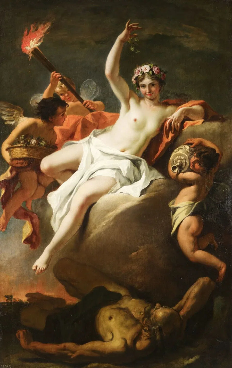 Aurora e Tithon - Sebastiano Ricci