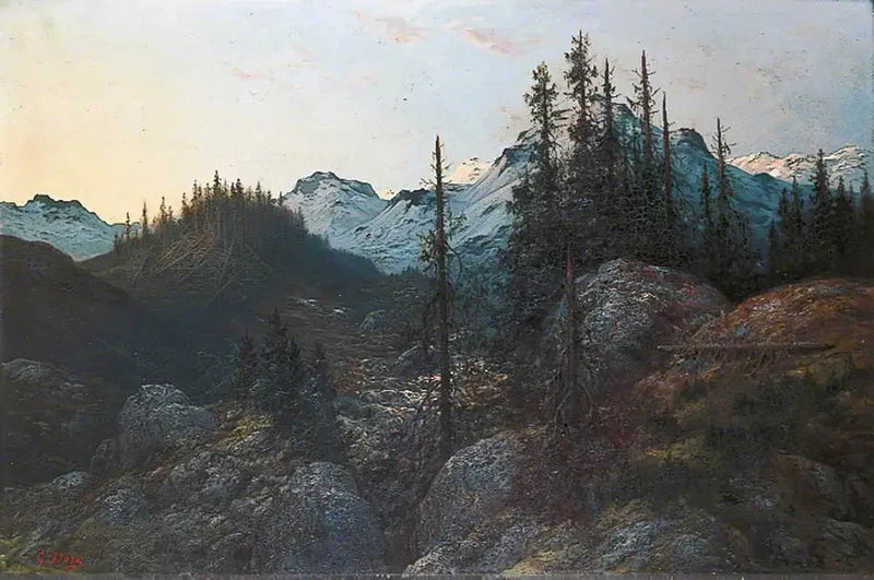 Aurora. Ricordo delle Alpi - Gustave Doré