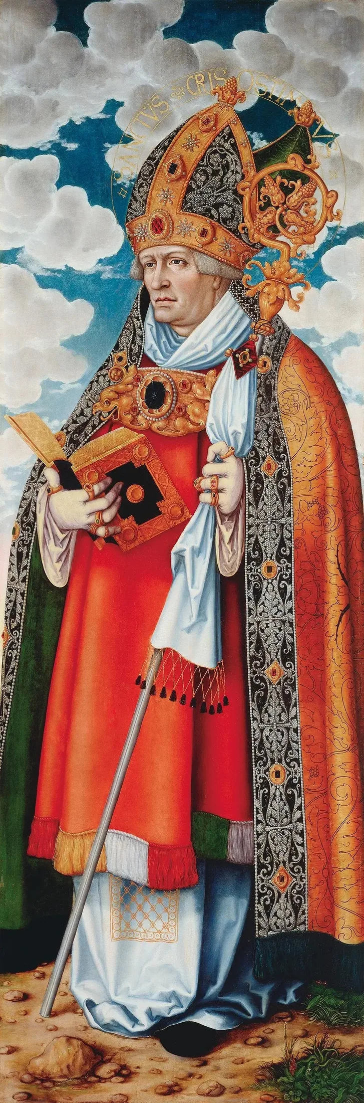 Altare della Maddalena : San Crisostomo - Lucas Cranach il Vecchio