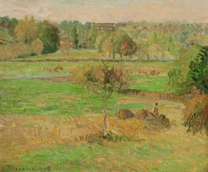 Autunno a Eragny - Camille Pissarro