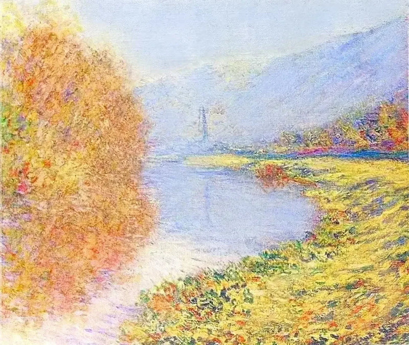 Autunno a Jeufosse - Claude Monet