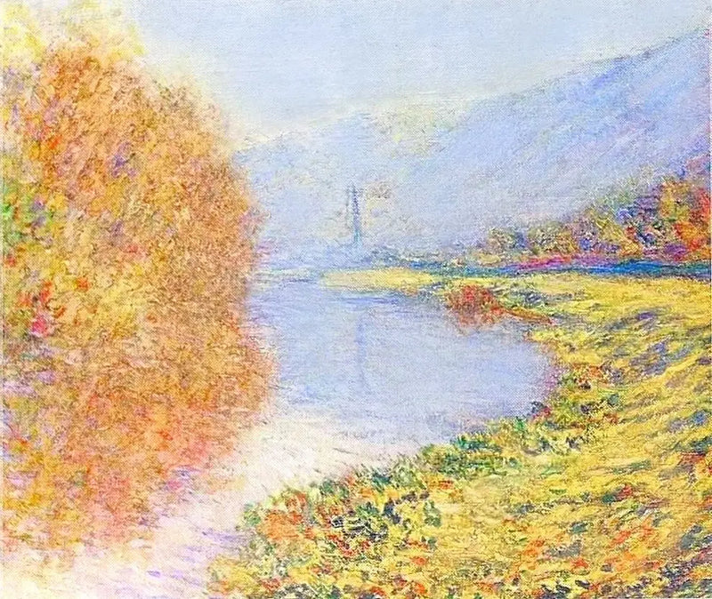 Autunno a Jeufosse - Claude Monet