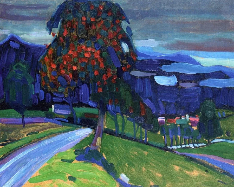 Automne à Murnau - Vassily Kandinsky