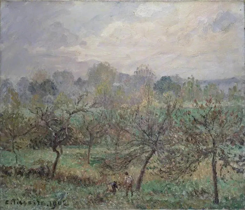 Autunno, Nebbia Mattutina, Éragny-sur-Epte - Camille Pissarro