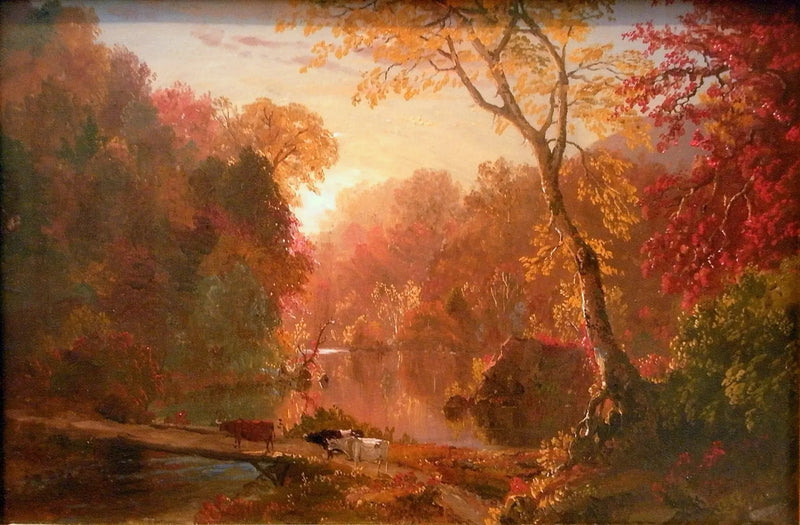 Autunno in Nord America - Frederic Edwin Church