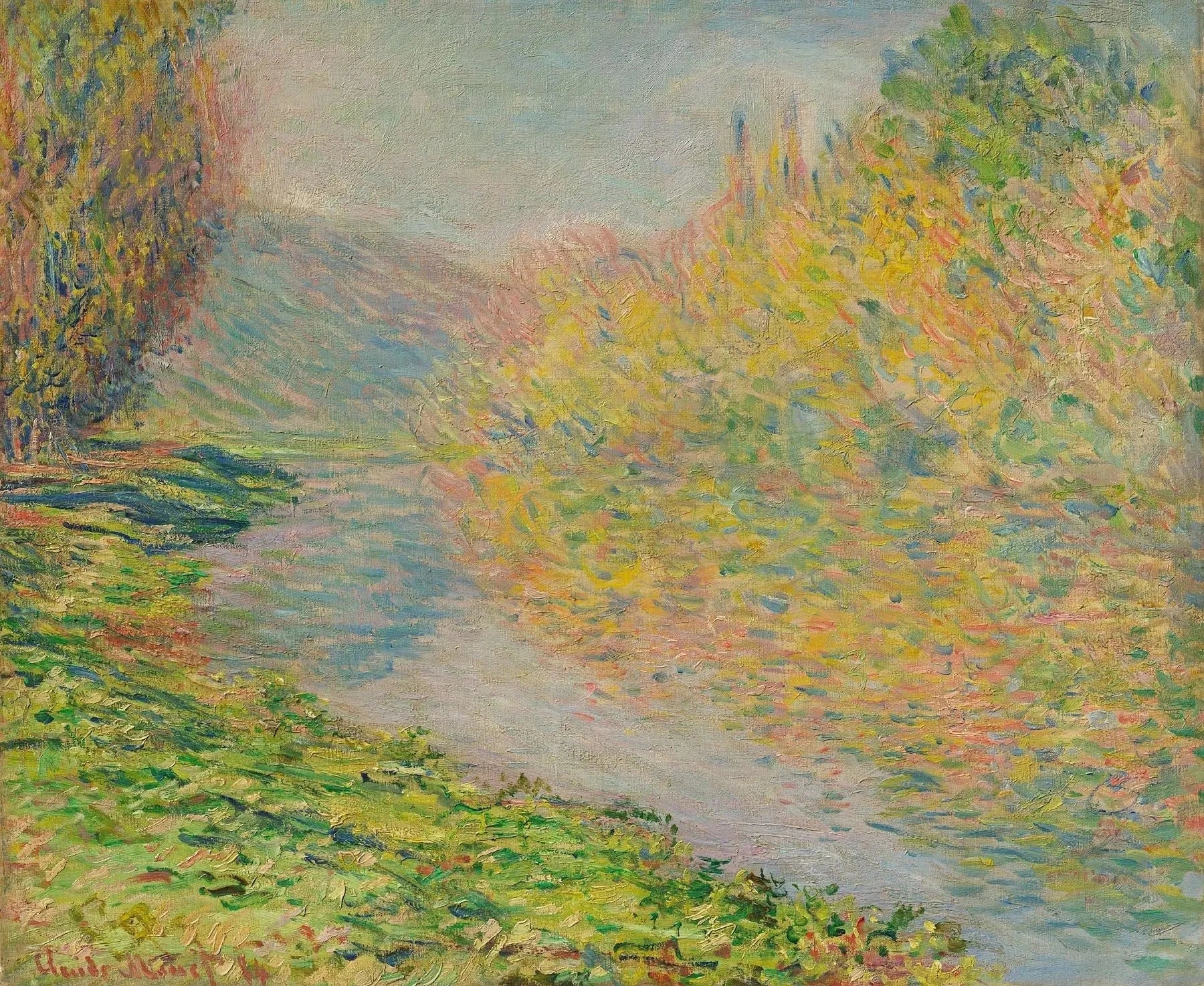 Automne à Jeufosse W916 par Claude Monet, Museum Barberini