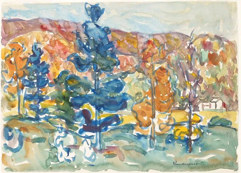 Autunno - Maurice Prendergast