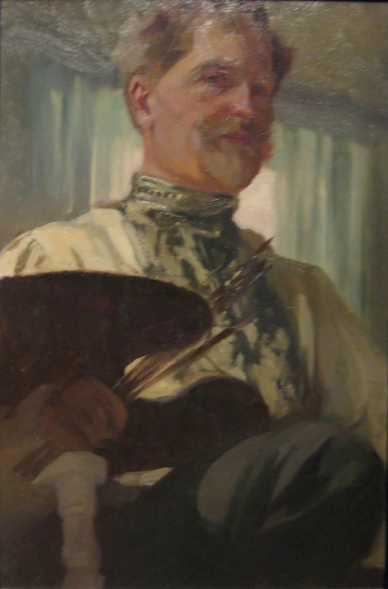 Autoritratto (1907) - Alphonse Mucha