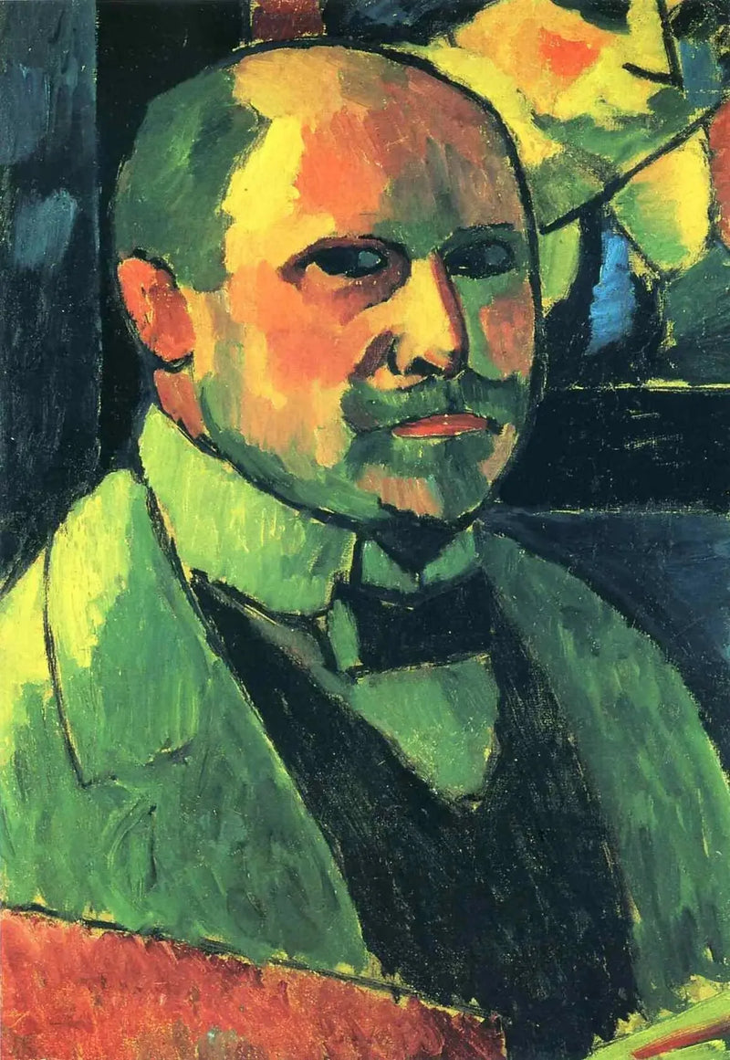 Autoritratto 1912 - Alexej von Jawlensky