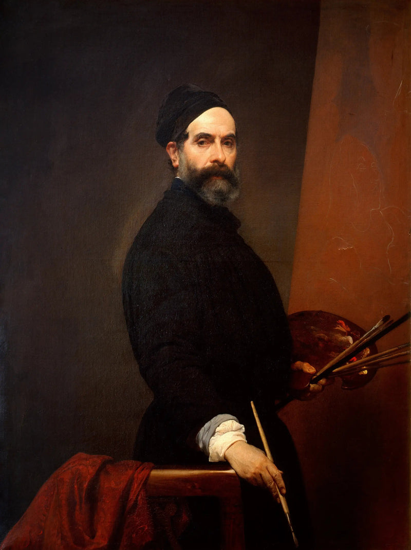 Autoritratto a 57 anni - Francesco Hayez