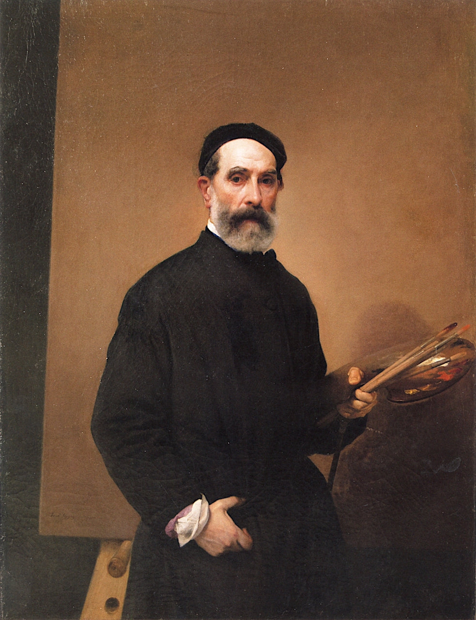 Autoportrait à 71 ans - Francesco Hayez - Alpha Reproduction