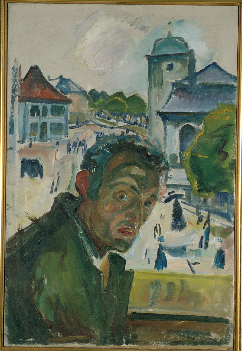 Autoritratto a Bergen - Edvard Munch