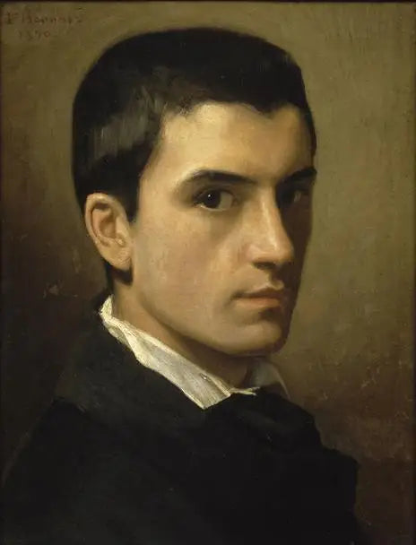 Autoritratto all'età di 17 anni - Léon Bonnat
