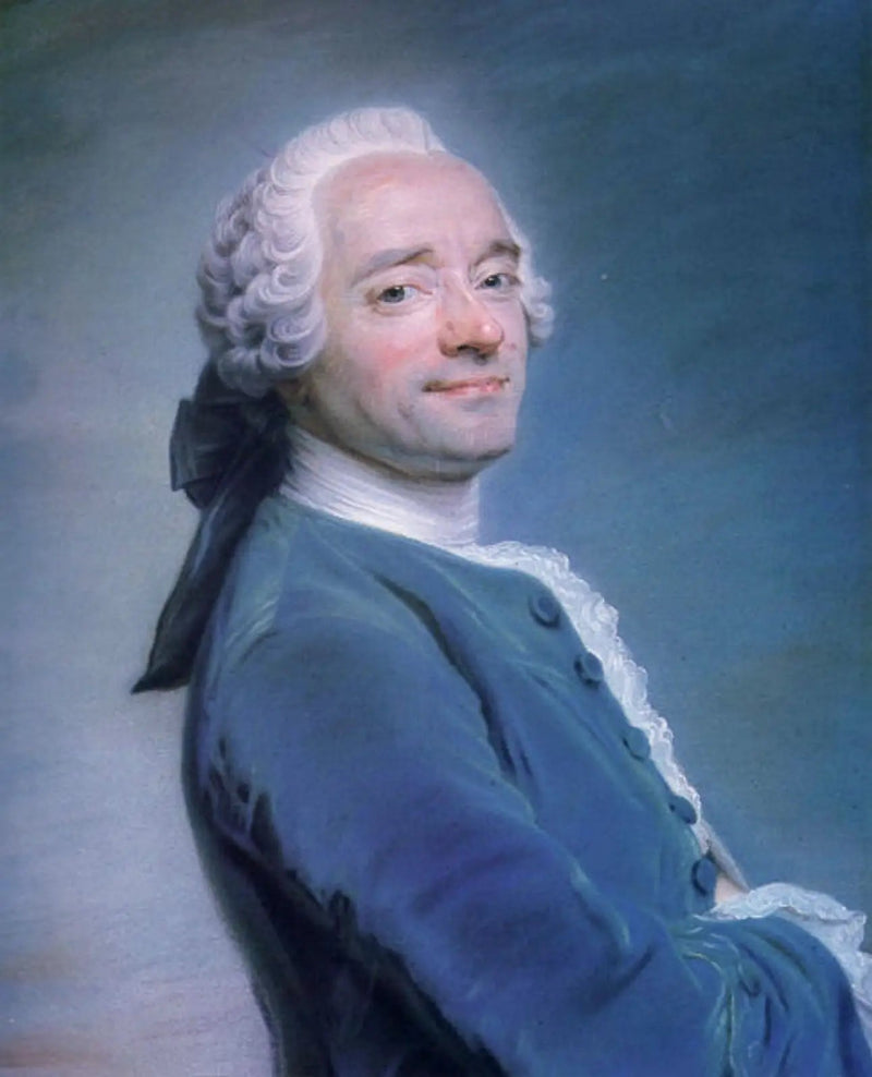 Autoritratto con abito blu - Maurice-Quentin de La Tour