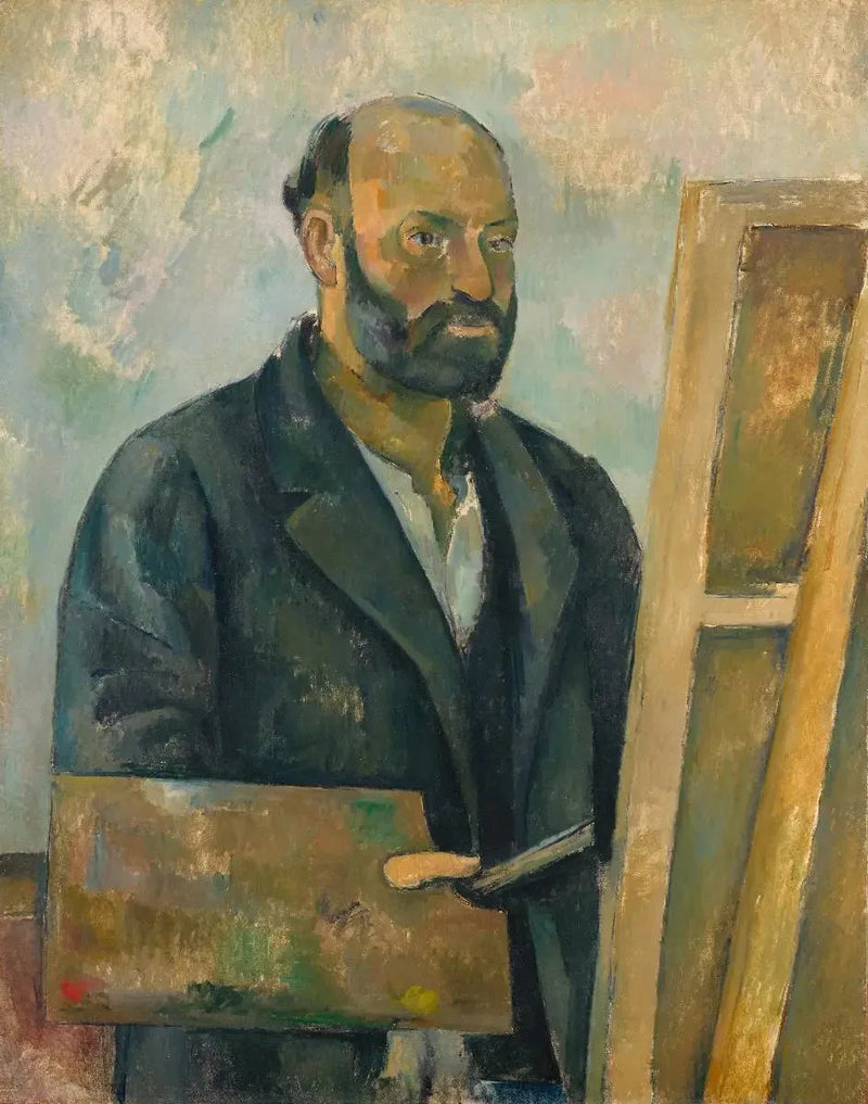Autoritratto con la tavolozza - Paul Cézanne