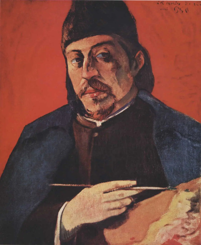 Autoritratto con tavolozza - Paul Gauguin