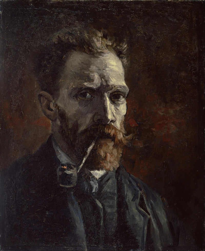 Autoritratto con la pipa - Vincent van Gogh