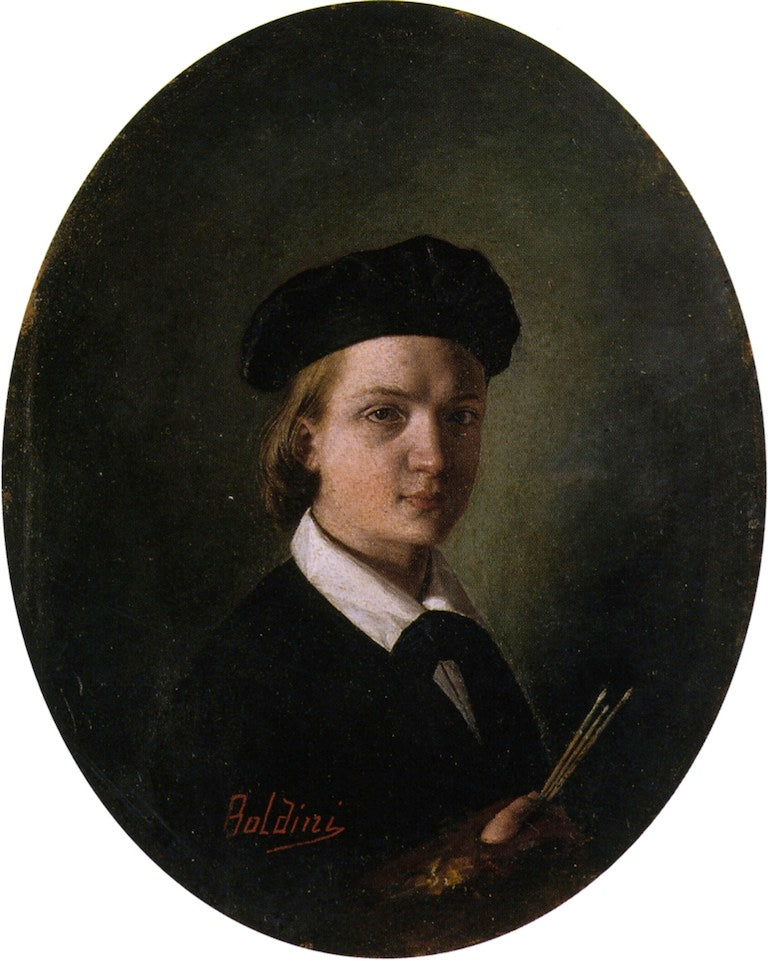 Autoritratto a quattordici anni - Giovanni Boldini