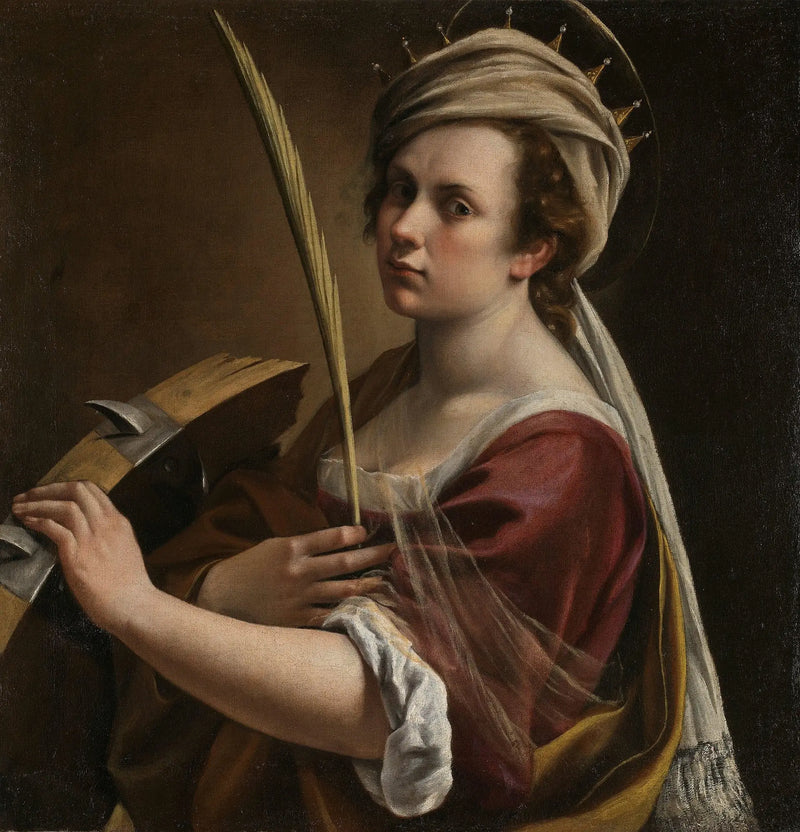 Autoritratto a Santa Caterina d'Alessandria - Artemisia Gentileschi