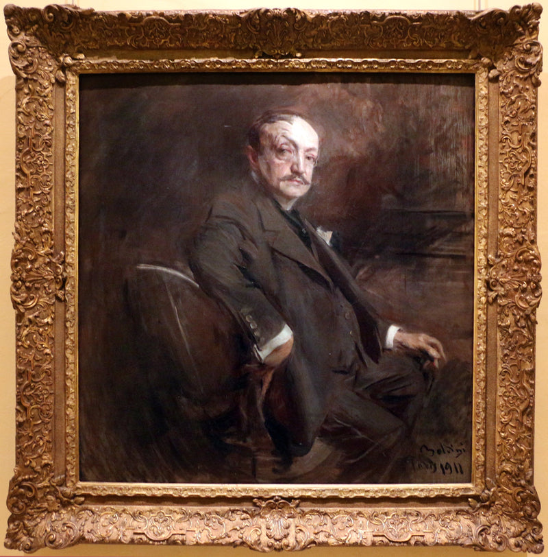 Autoritratto a sessantanove anni - Giovanni Boldini