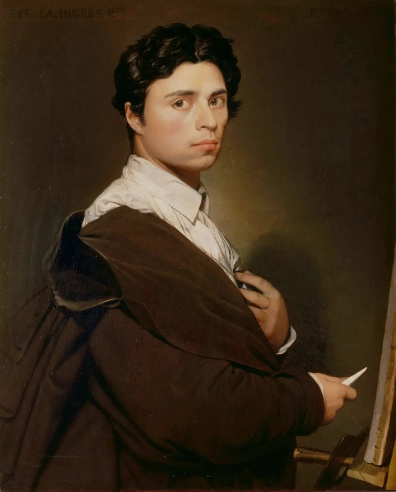 Autoritratto a ventiquattro anni - Jean-Auguste-Dominique Ingres