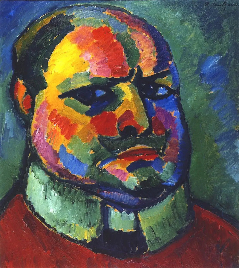 Autoritratto - Alexej von Jawlensky