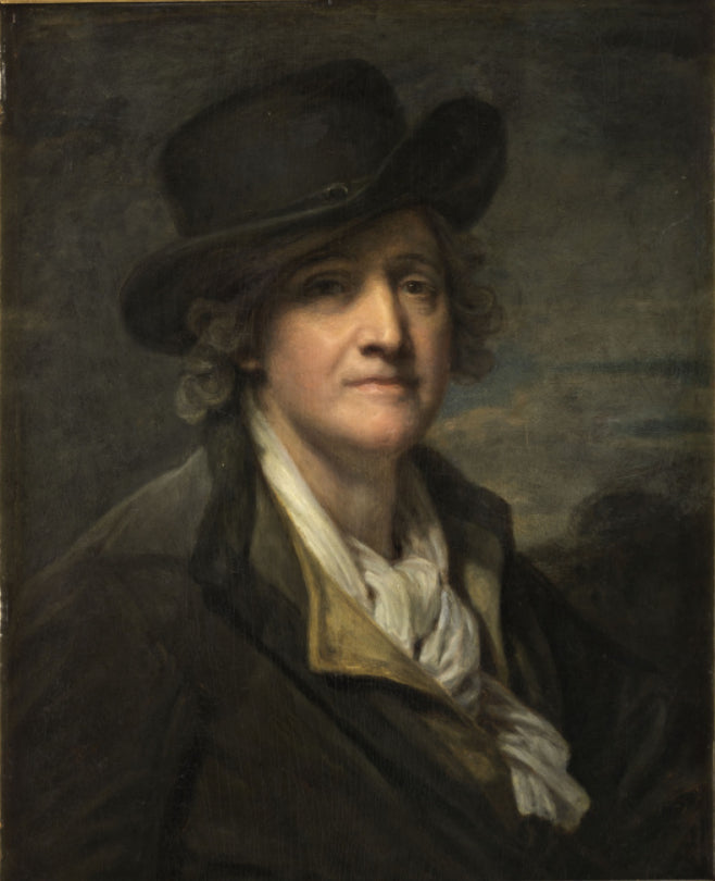 Autoritratto con cappello - Jean-Baptiste Greuze