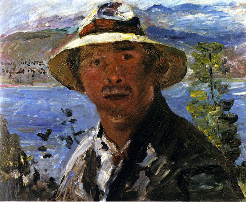 Autoritratto con cappello - Lovis Corinth