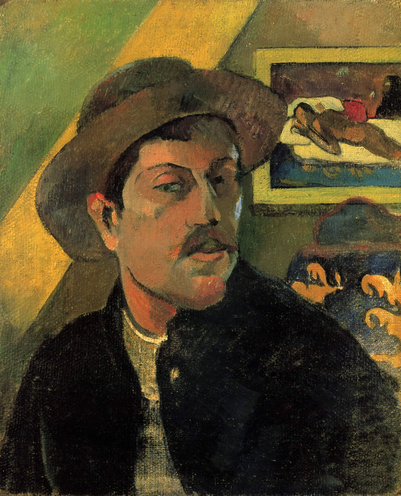 Autoritratto con cappello - Paul Gauguin