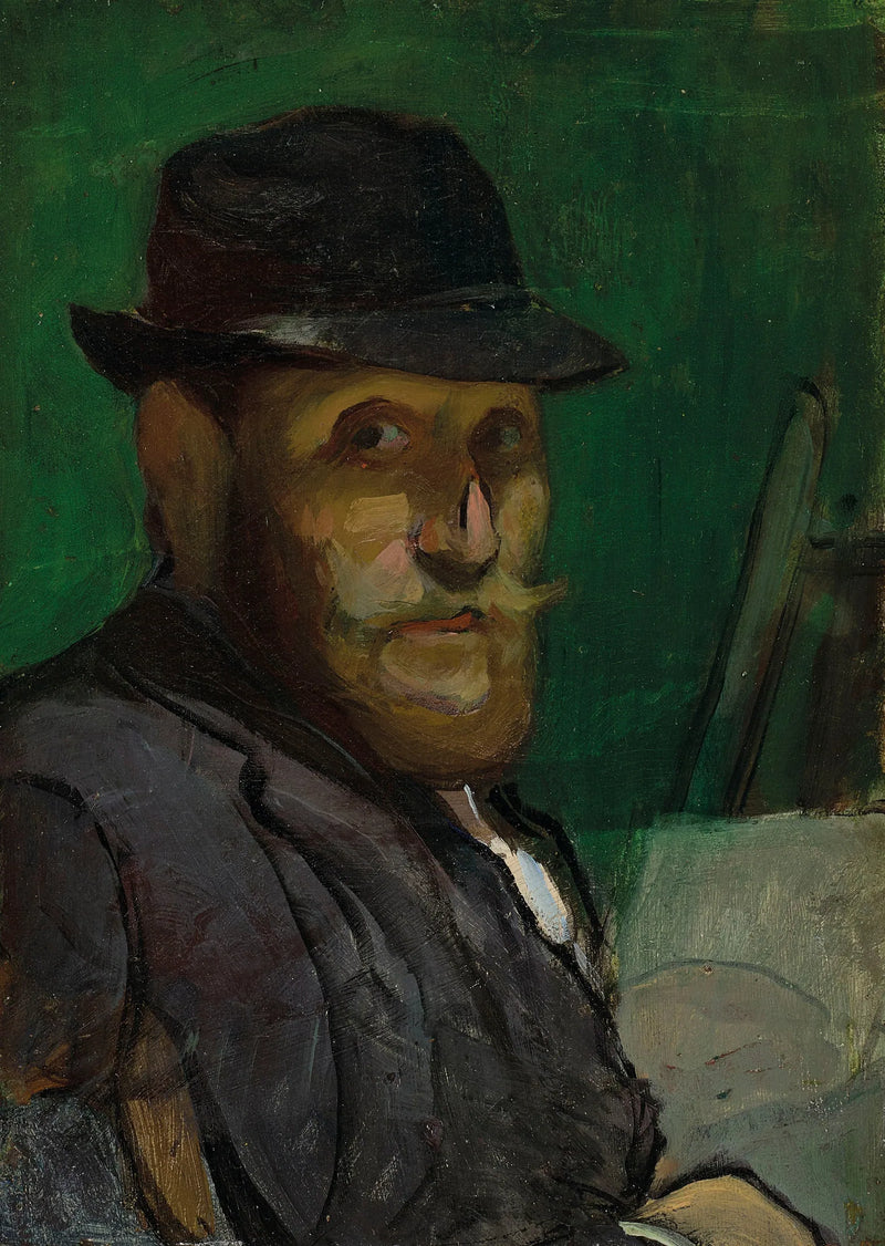 Autoritratto con cavalletto - Louis Anquetin