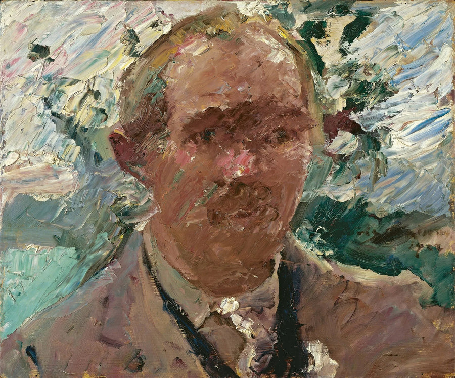 Autoritratto al Walchensee - Lovis Corinth