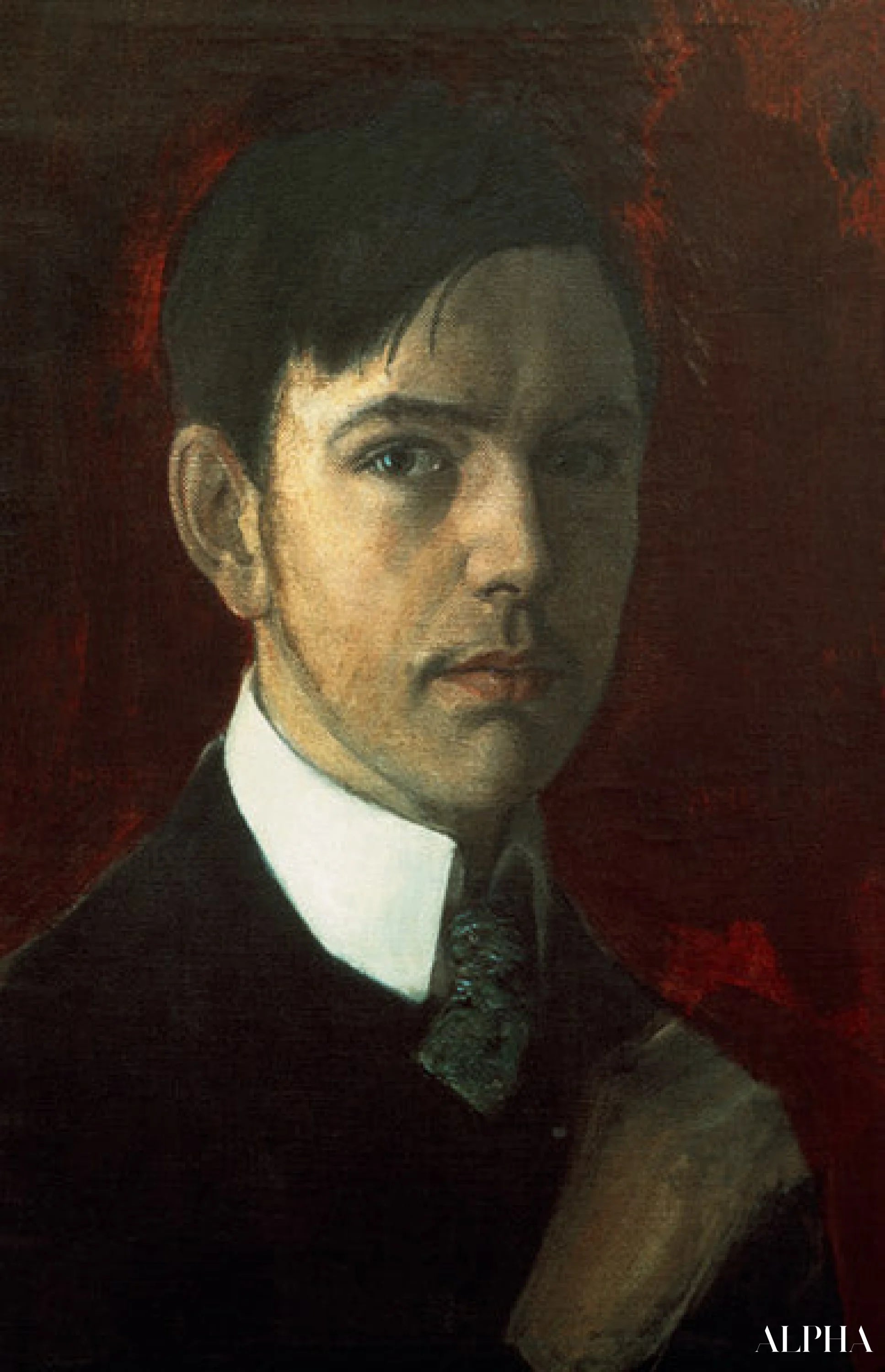 Reproduction du tableau « Autoportrait - August Macke » par Alpha Reproduction en peinture à l’huile