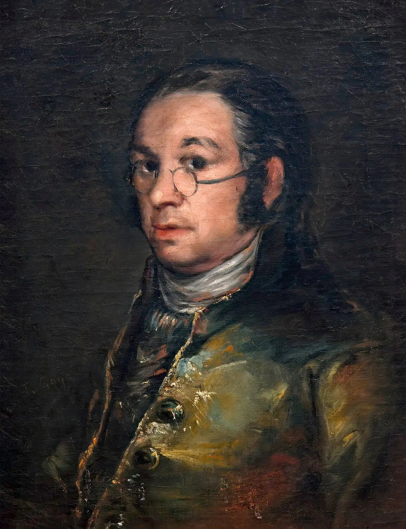 Autoritratto con occhiali - Francisco de Goya