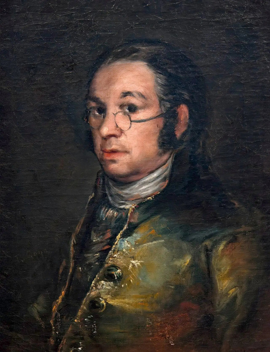 Autoritratto con occhiali - Francisco de Goya