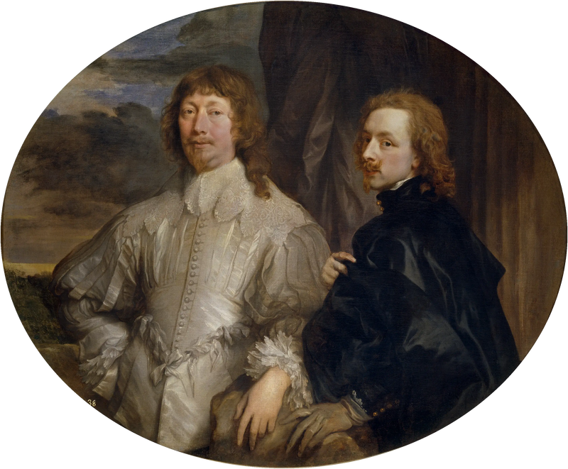Autoritratto con Endimione Porter - Antoine van Dyck