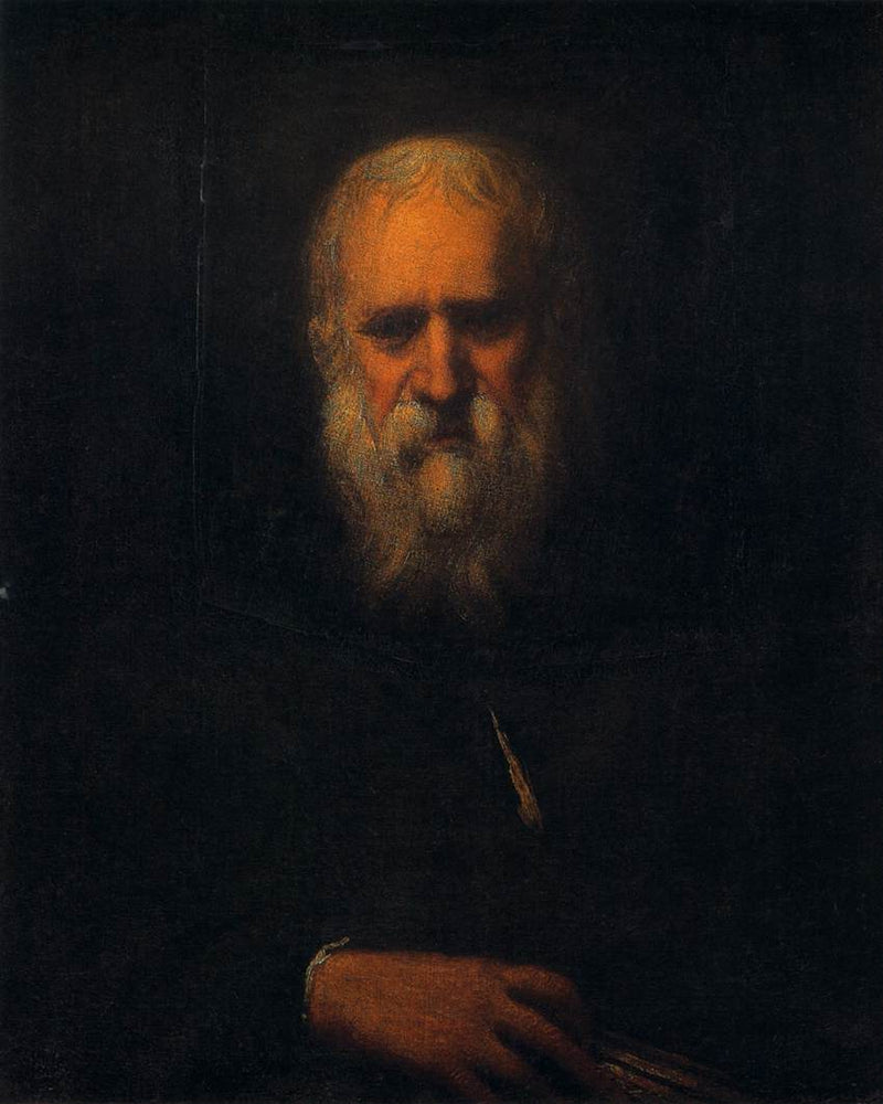 Autoritratto con un libro - Jacopo Tintoretto