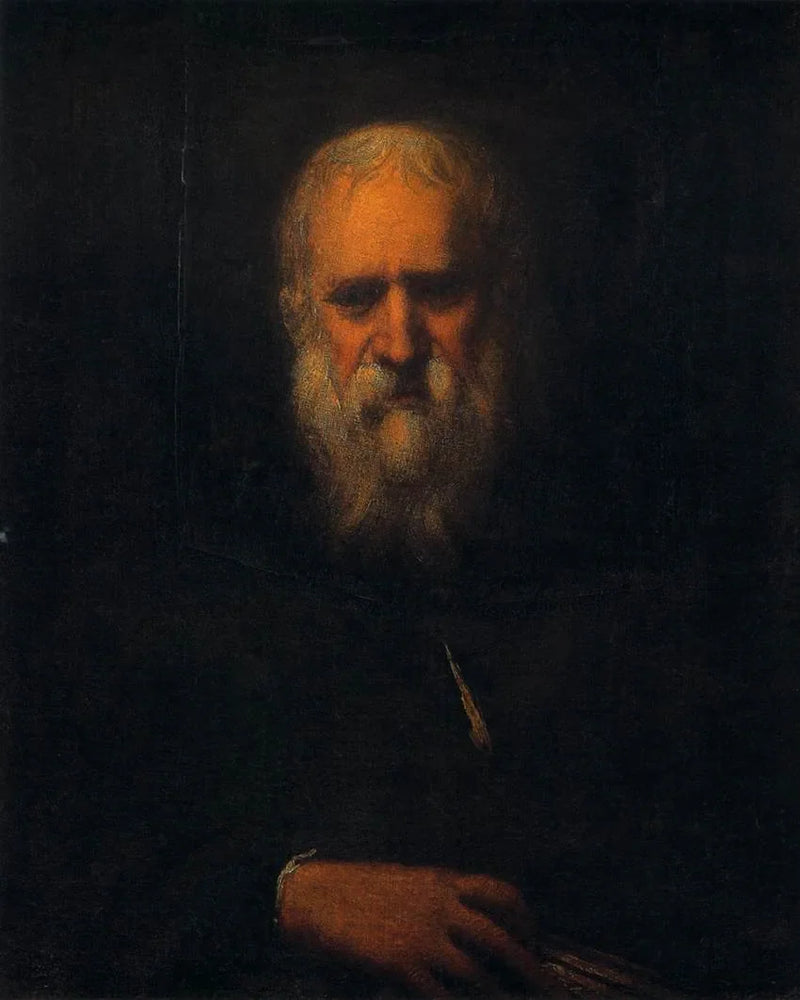 Autoritratto con un libro - Jacopo Tintoretto
