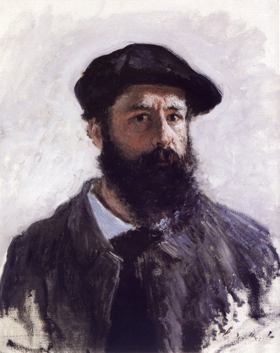 Autoritratto con berretto W1078 - Claude Monet