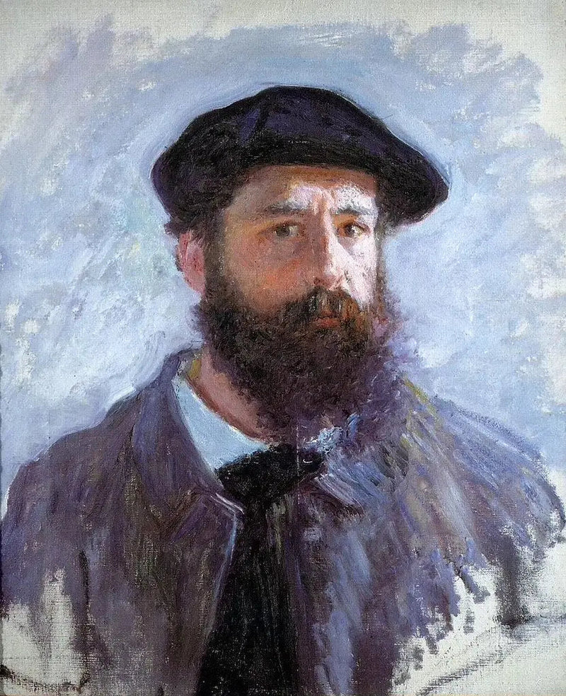 Autoritratto con basco - Claude Monet
